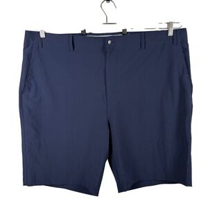 Callaway Golf Shorts 48 Navy Blue Performance Stretch Flat Front Activewear